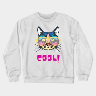 Cool cat boss Crewneck Sweatshirt